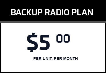 Backup Radio Plan