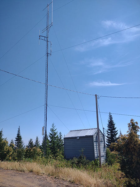 Teakean Butte tower