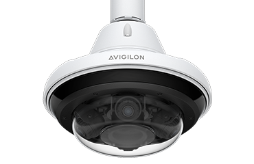 Panoramic IP security cameras